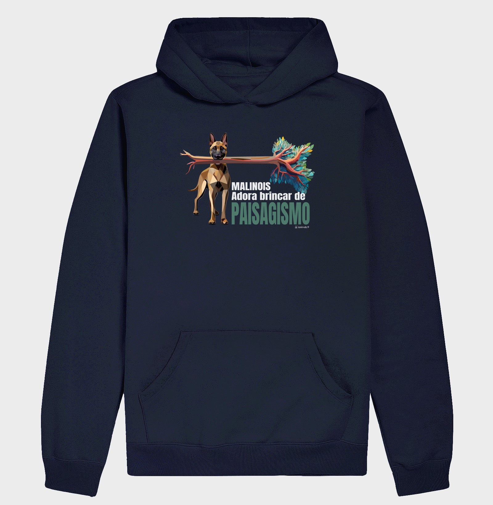 Moletom com Capuz Malinois Paisagismo - Essência