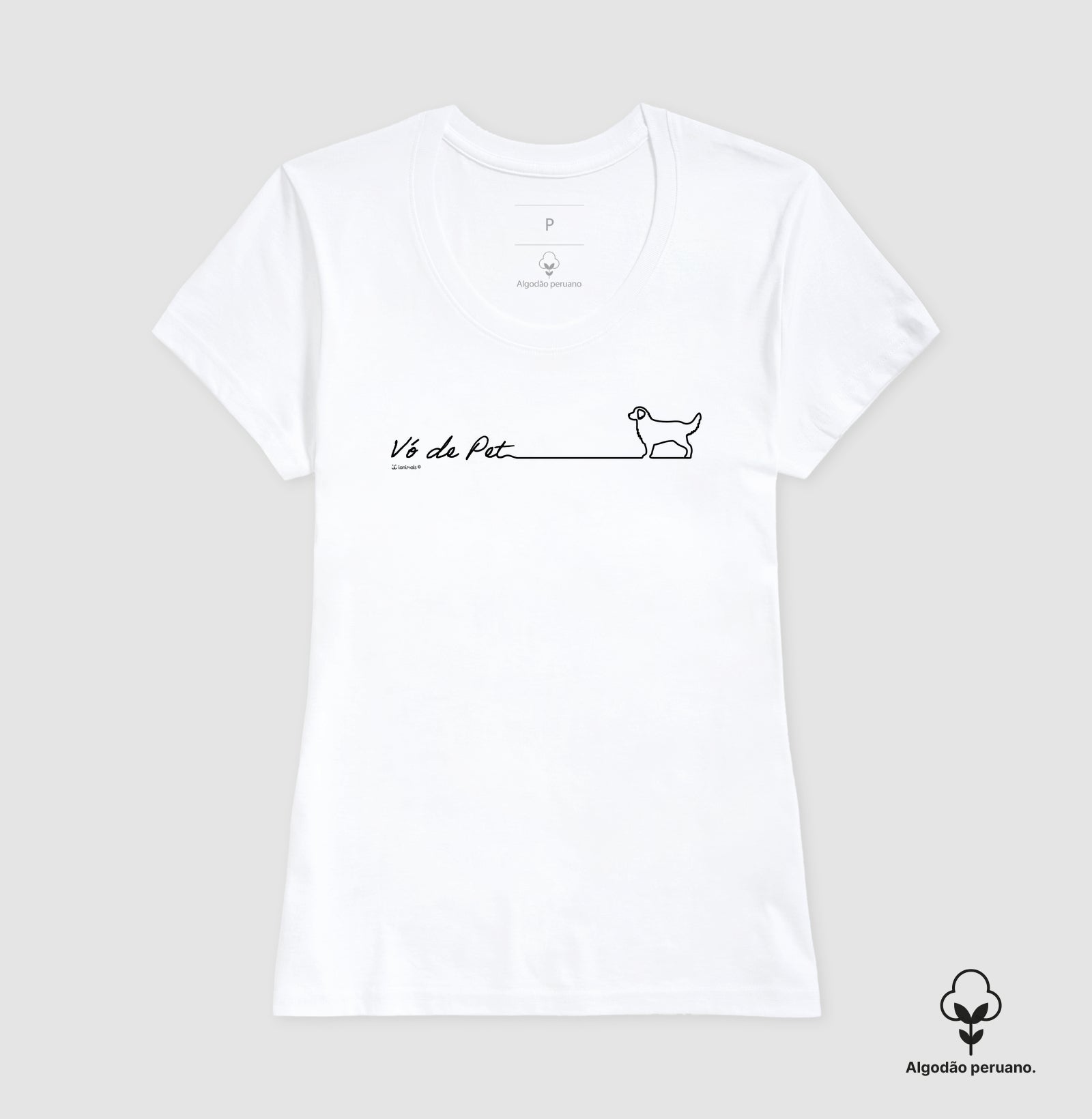 Camiseta Golden Retriever INCA SOFT - Vó de Pet