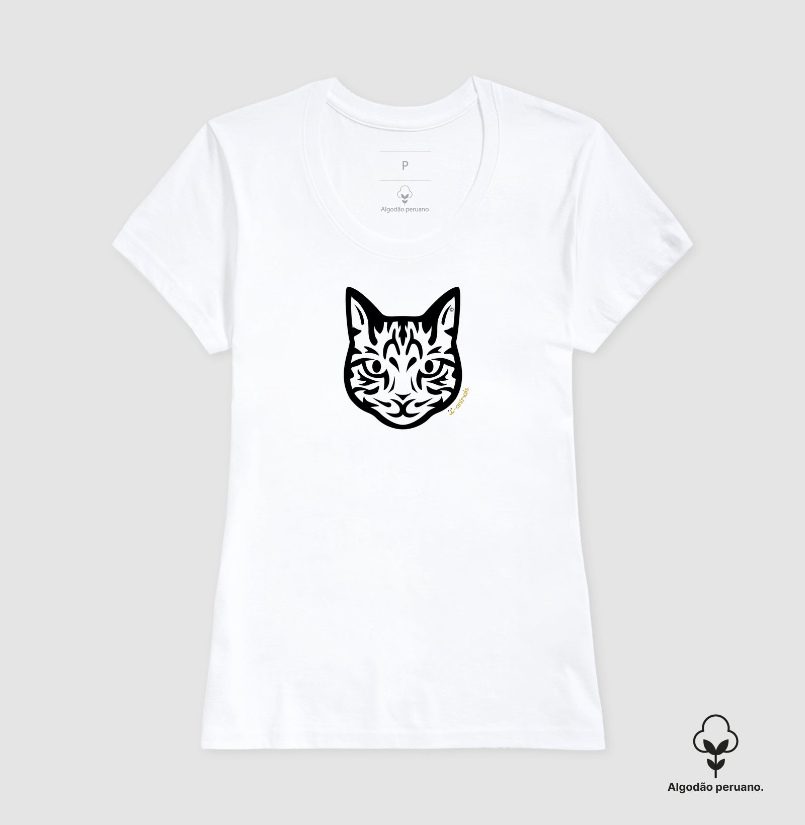 Camiseta Gato Tigrado “INCA SOFT” - Tribal