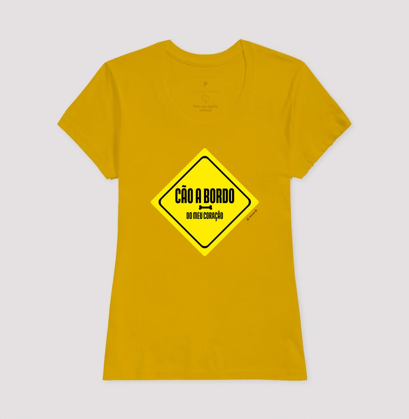 Camiseta Cão a Bordo