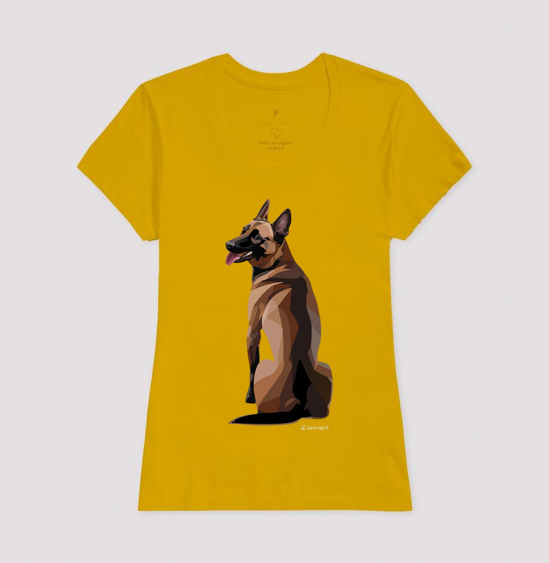 Camiseta Malinois Olhar - Geoma