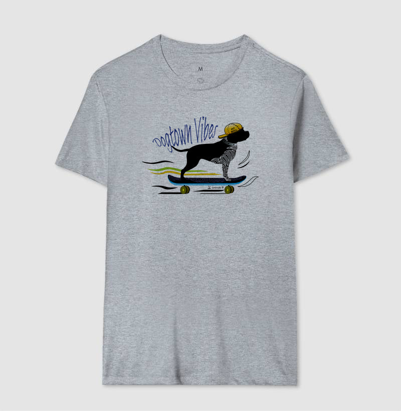 Camiseta Pit Bull - Skatista