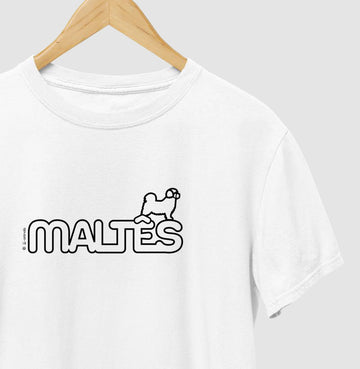 Camiseta Maltês - Coleção Identidade