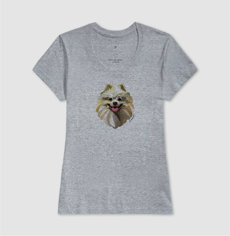 Camiseta Spitz Alemão - Geoma
