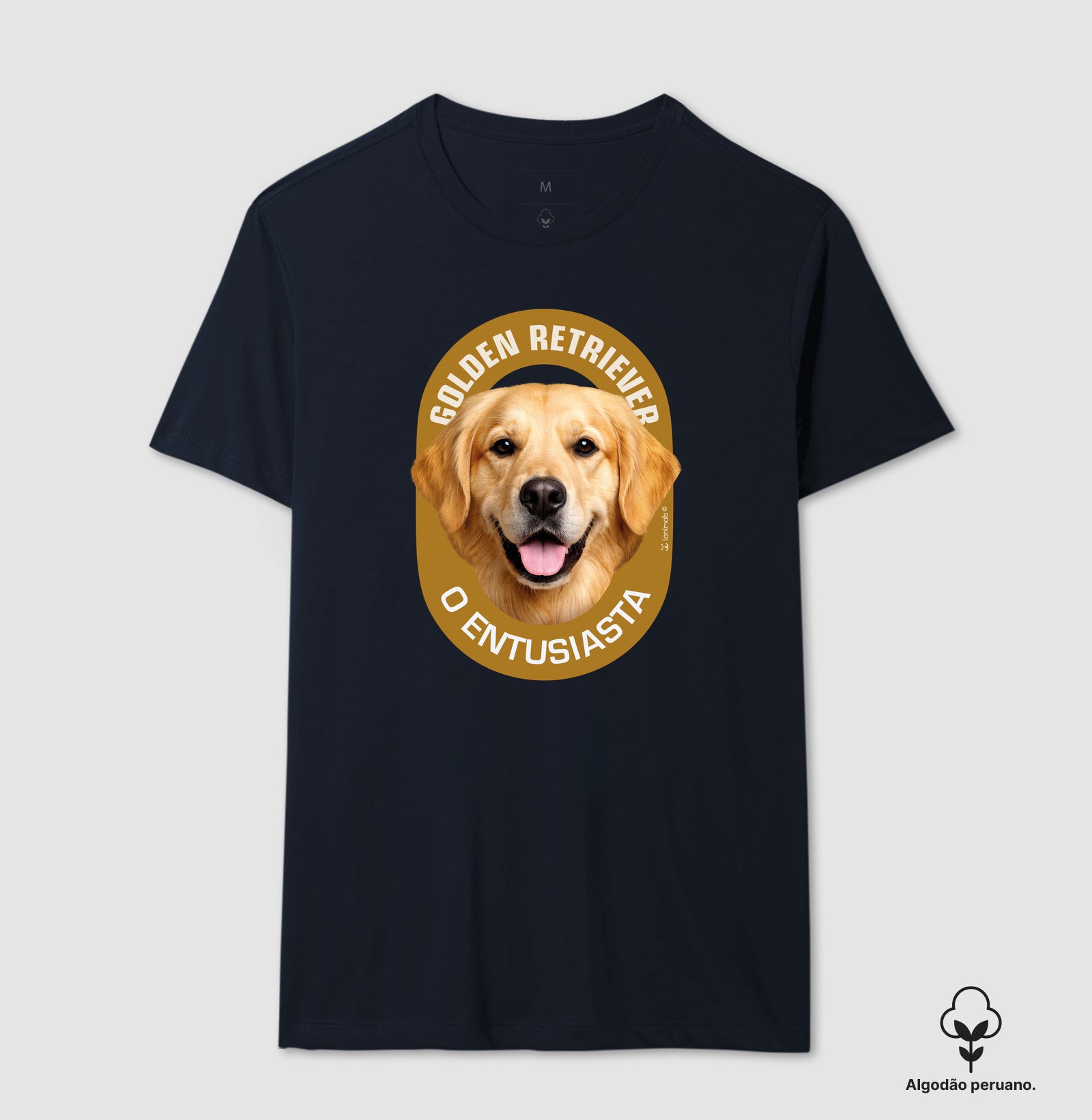 Camiseta INCA SOFT - Golden Retriever O Entusiasta - Essência