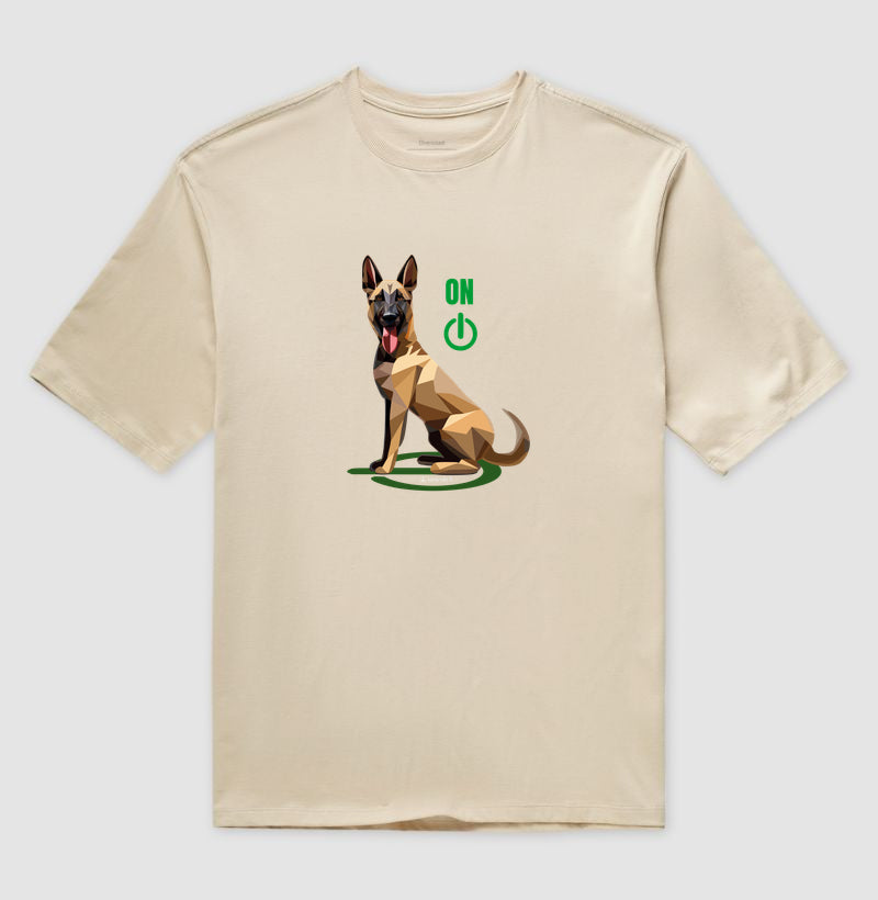 Camiseta Oversized Malinois On - Essência