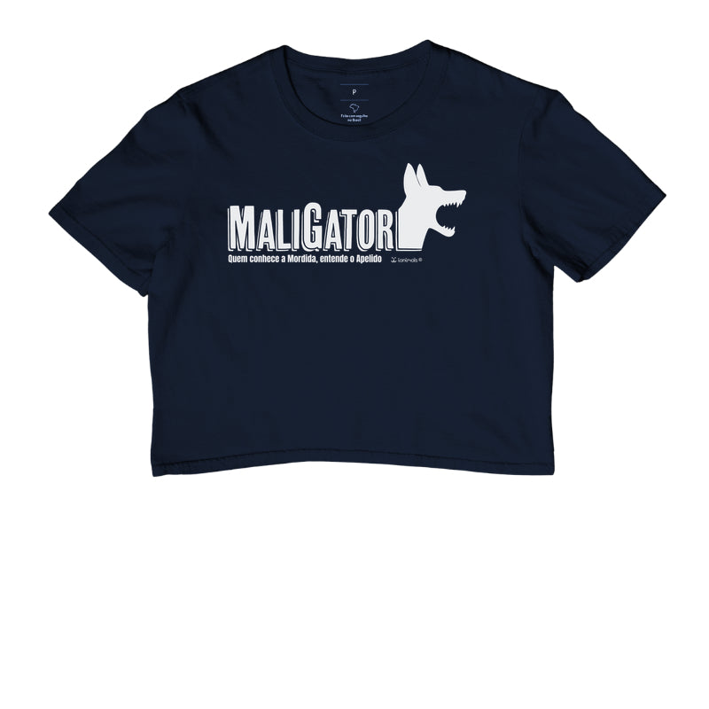 Camiseta Cropped Malinois Maligator - Essência
