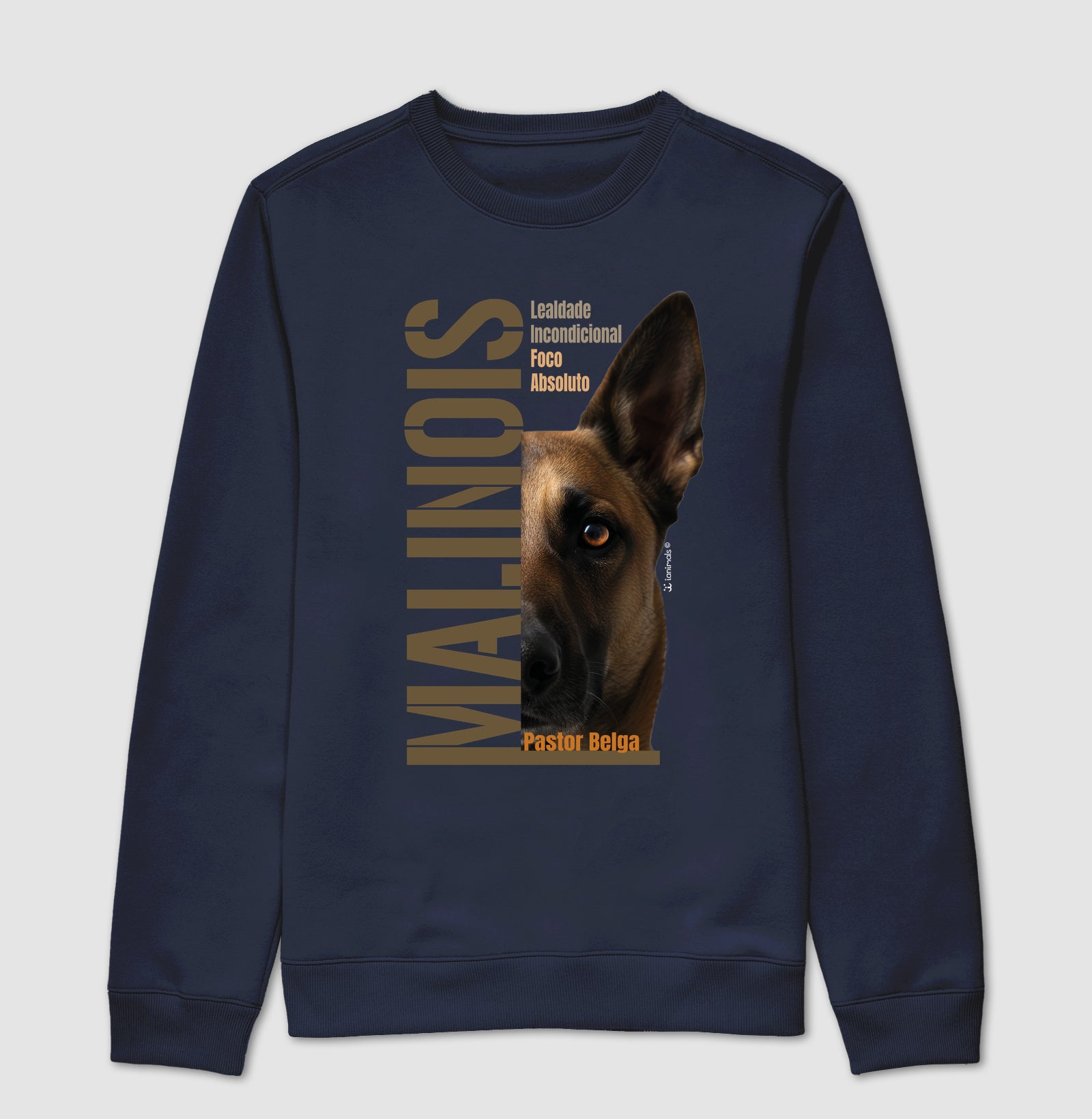 Moletom Suéter Malinois Foco Absoluto - Essência