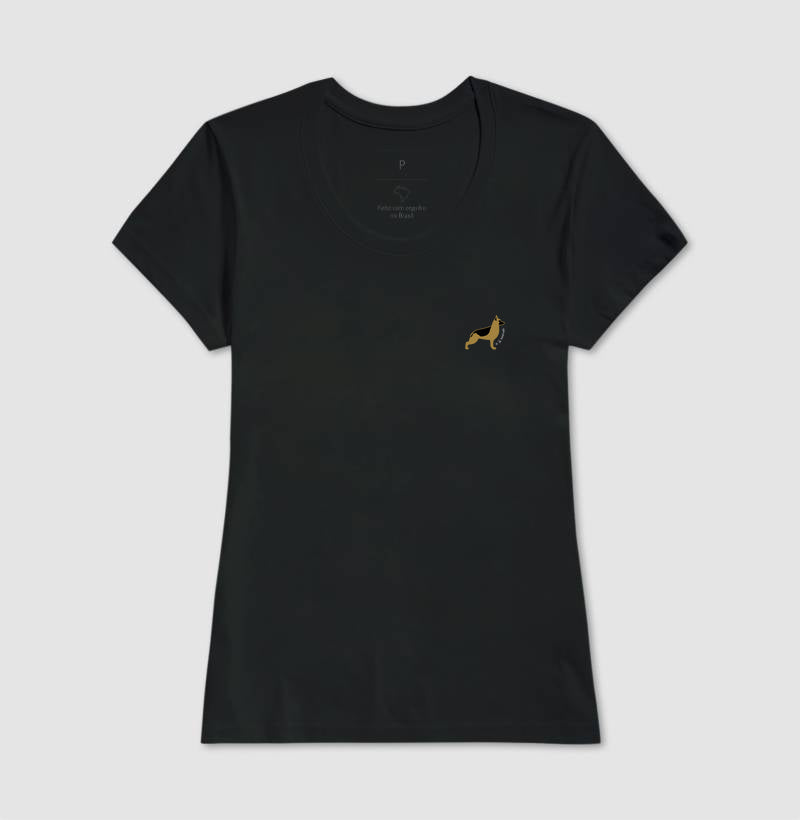 Camiseta Pastor Alemão - Perfil / Side