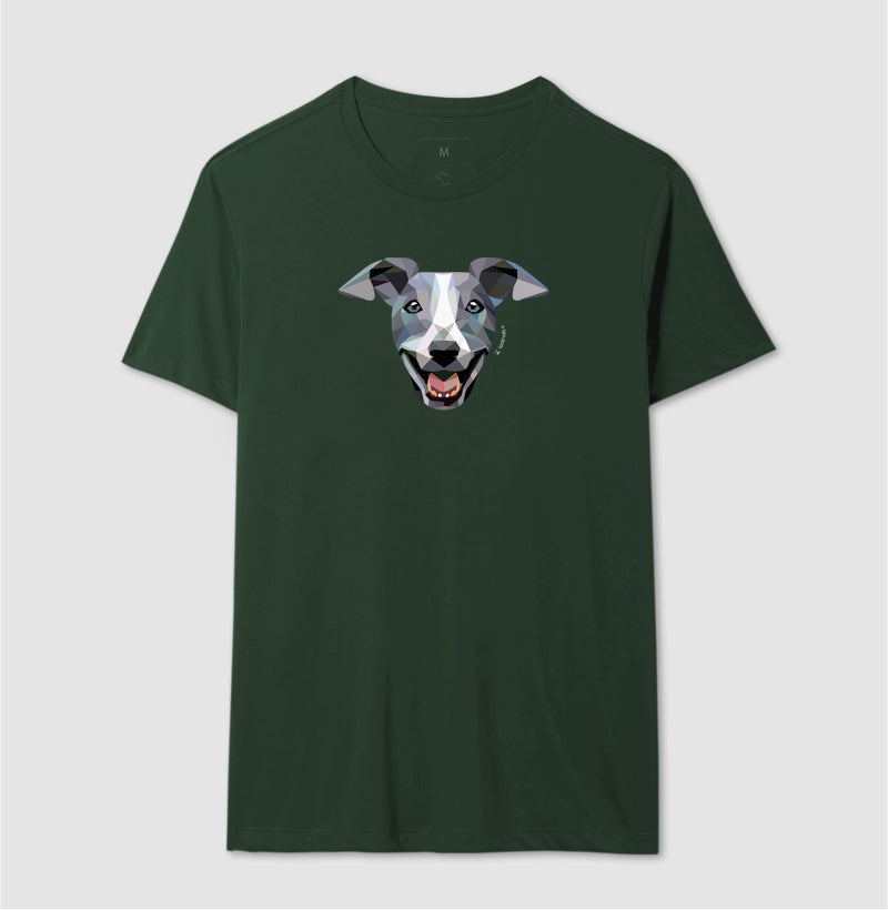 Camiseta Whippet - Coleção Geoma
