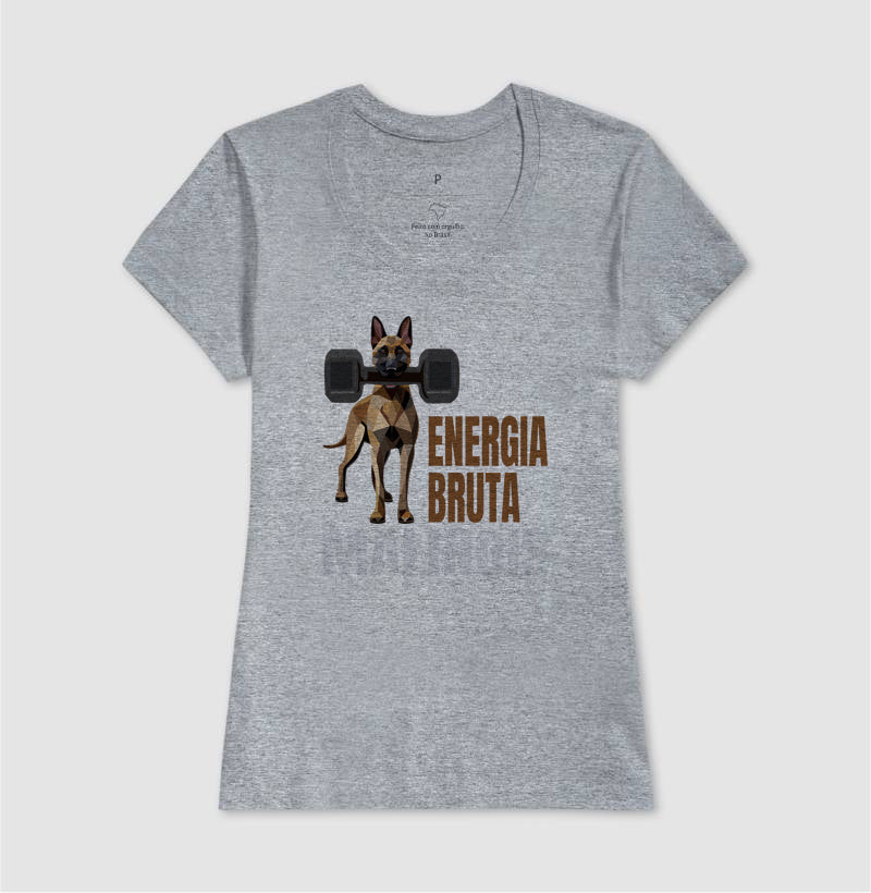 Camiseta Malinois Energia Bruta- Essência