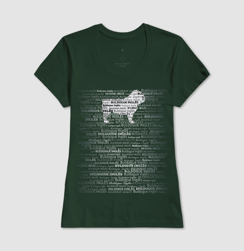 Camiseta Buldogue Ingles - Tessitura