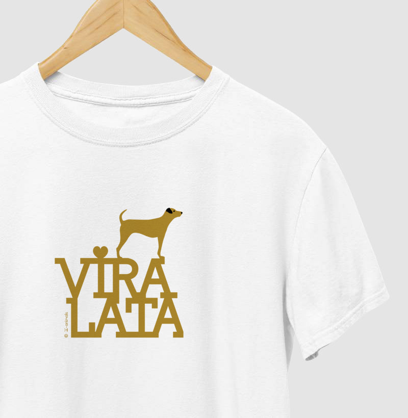 Camiseta Cachorro Vira-lata - Cloleção Identidade