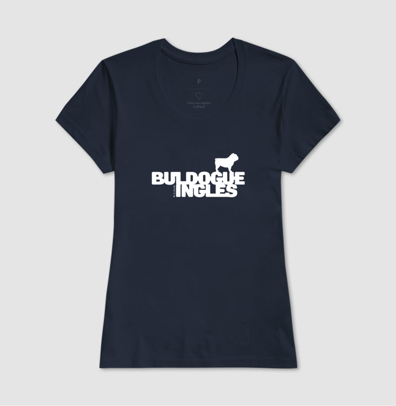 Camiseta Buldogue Inglês - Coleção Identidade
