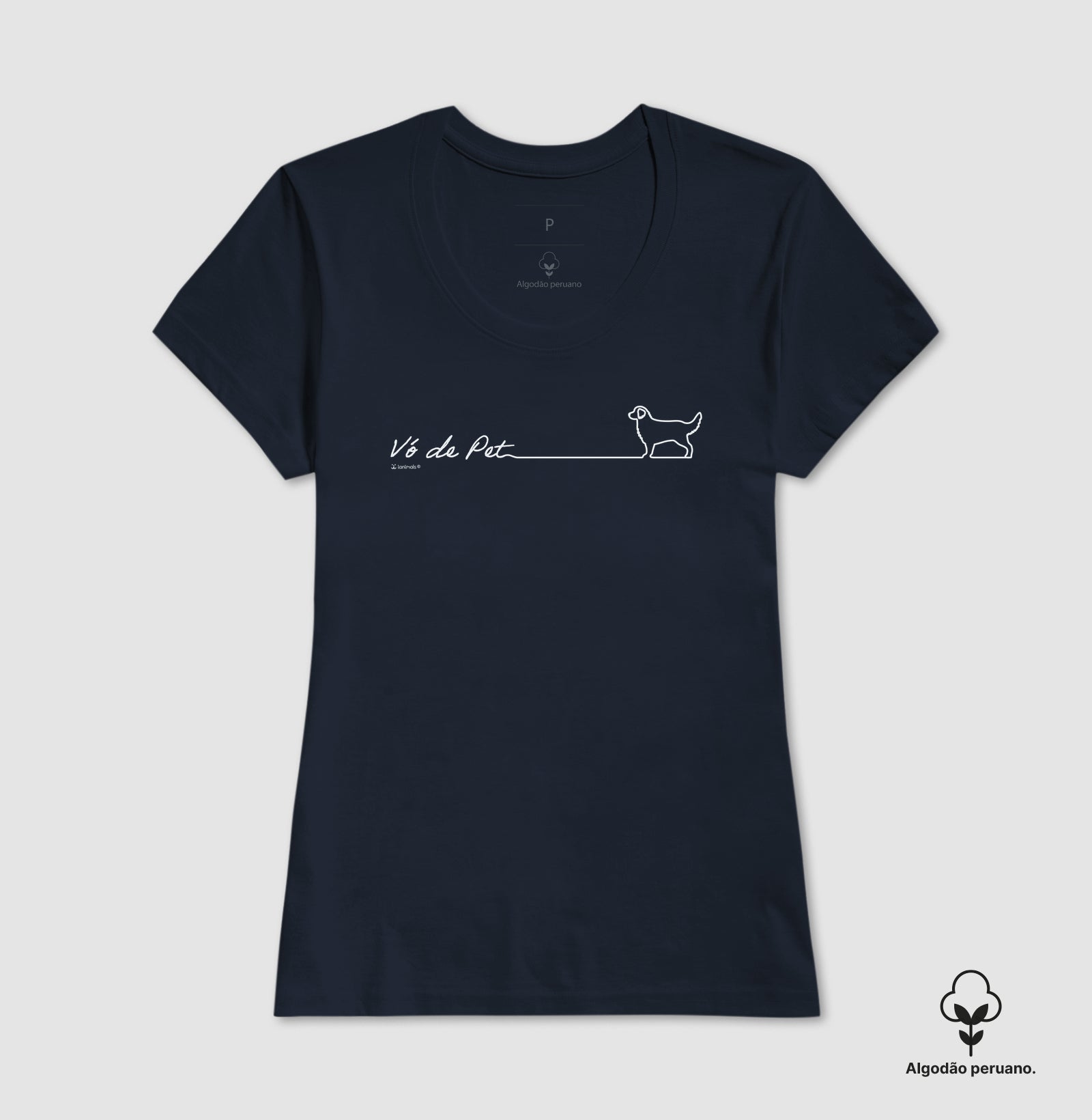 Camiseta Golden Retriever INCA SOFT - Vó de Pet
