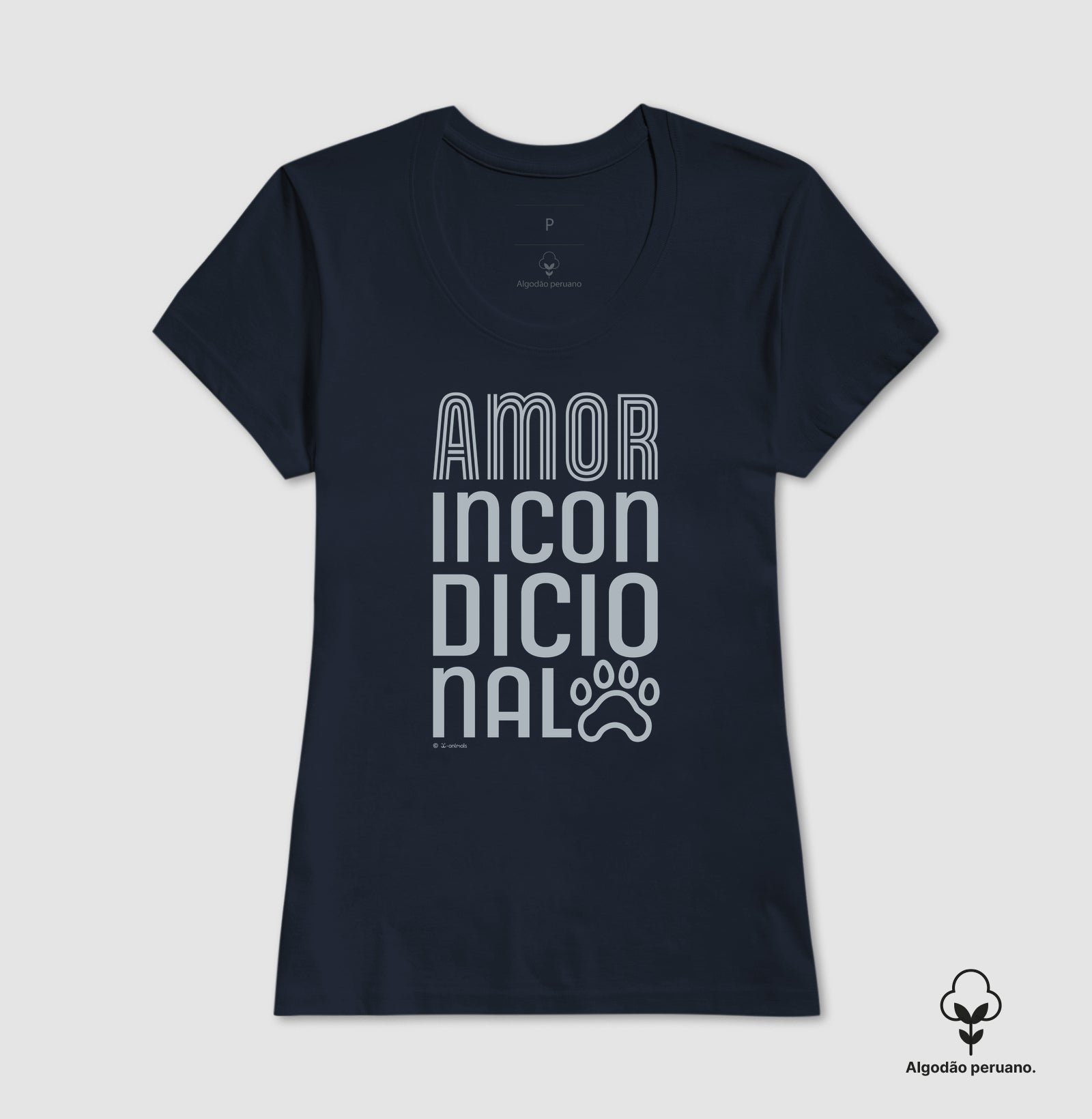 Camiseta “INCA SOFT” Amor Incondicional - Coleção AFETO