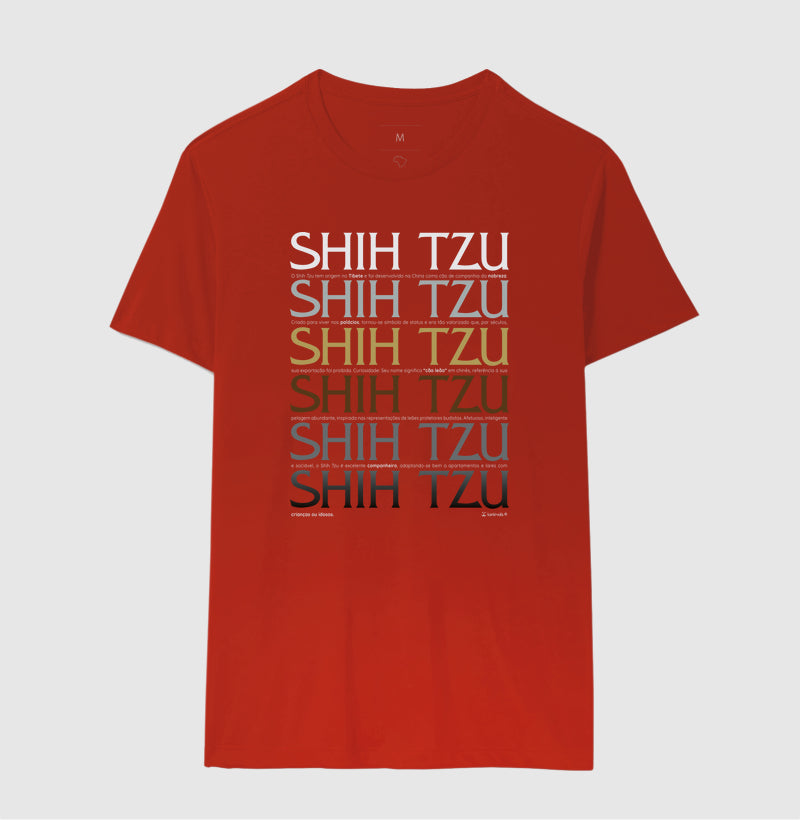 Camiseta Shih Tzu - Origem