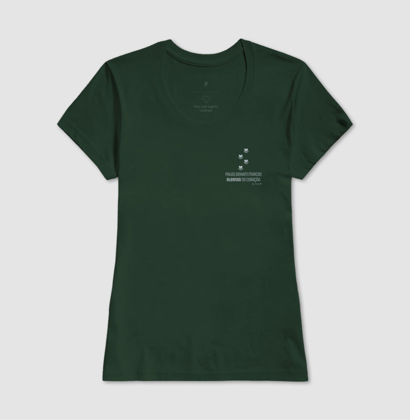 Camiseta Patas Deixam Marcas - Coleção Afeto
