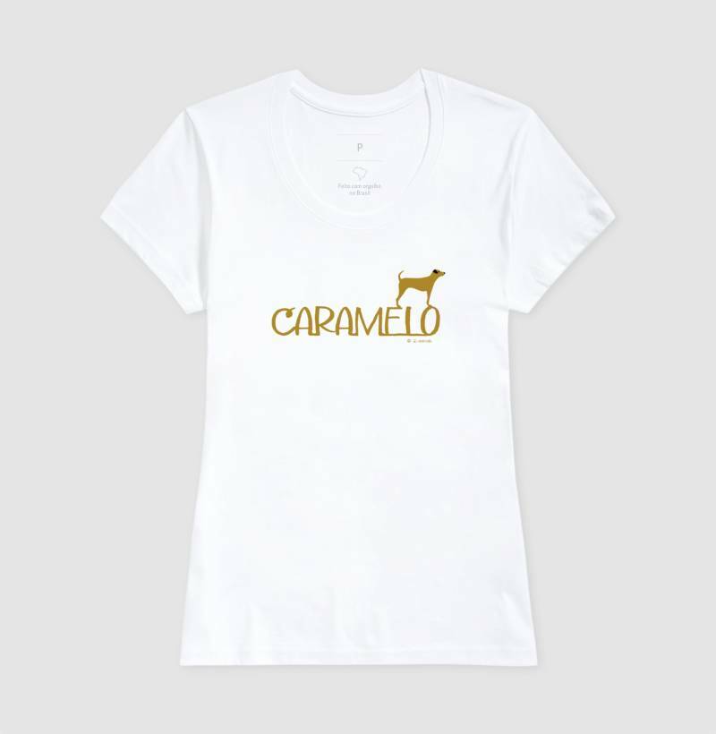 Camiseta Cachorro Caramelo - Coleção Identidade