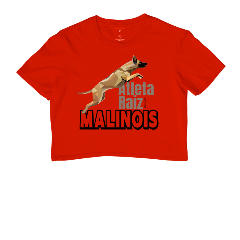 Camiseta Cropped Malinois Atleta Raiz - Essência