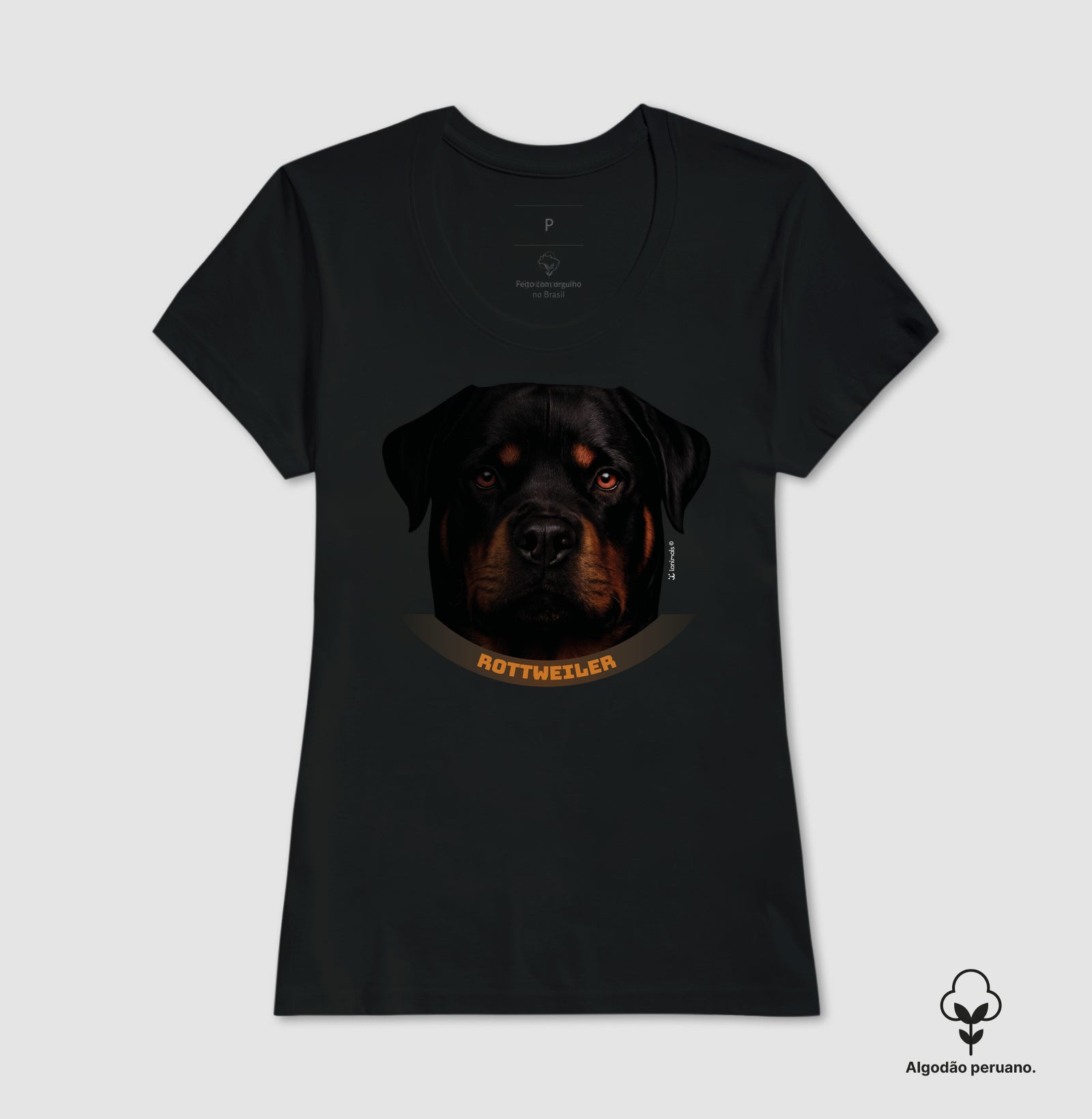 Camiseta Rottweiler / INCA SOFT- Face
