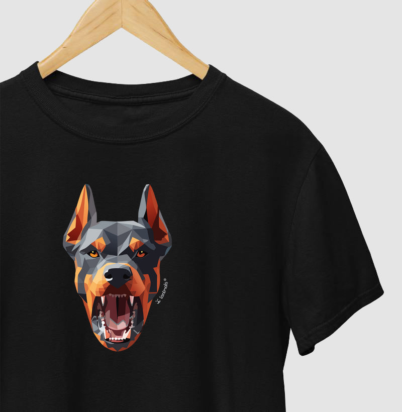 Camiseta Doberman - Coleção Geoma