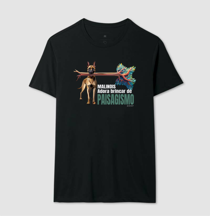 Camiseta Malinois Paisagismo - Essência