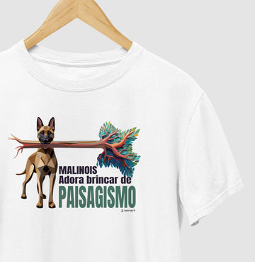 Camiseta Malinois Paisagismo - Essência