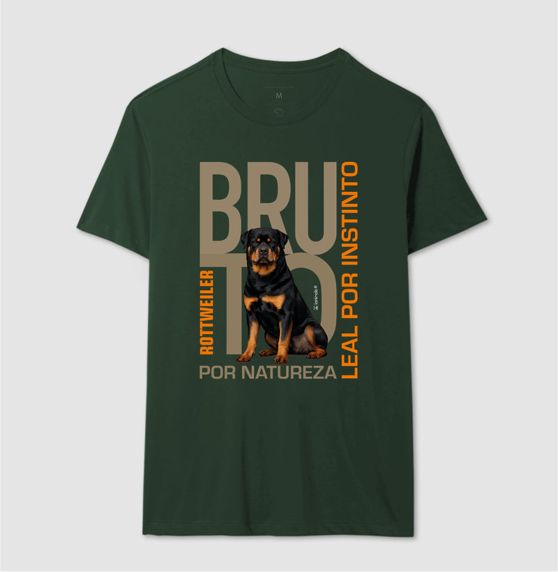 Camiseta Rottweiler Bruto por Natureza - Essência