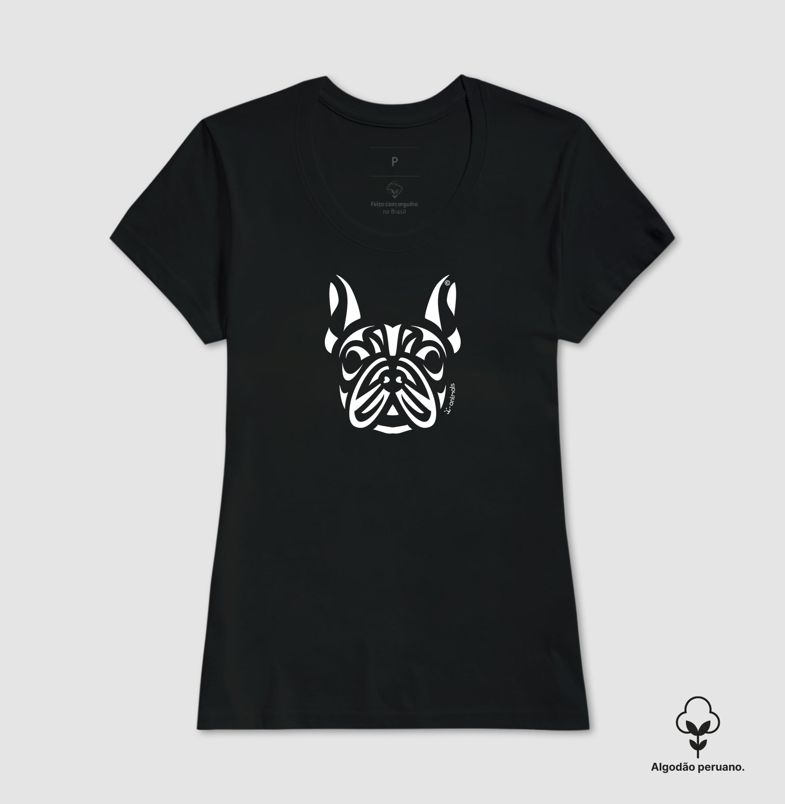 Camiseta Buldogue Francês “INCA SOFT” - Tribal