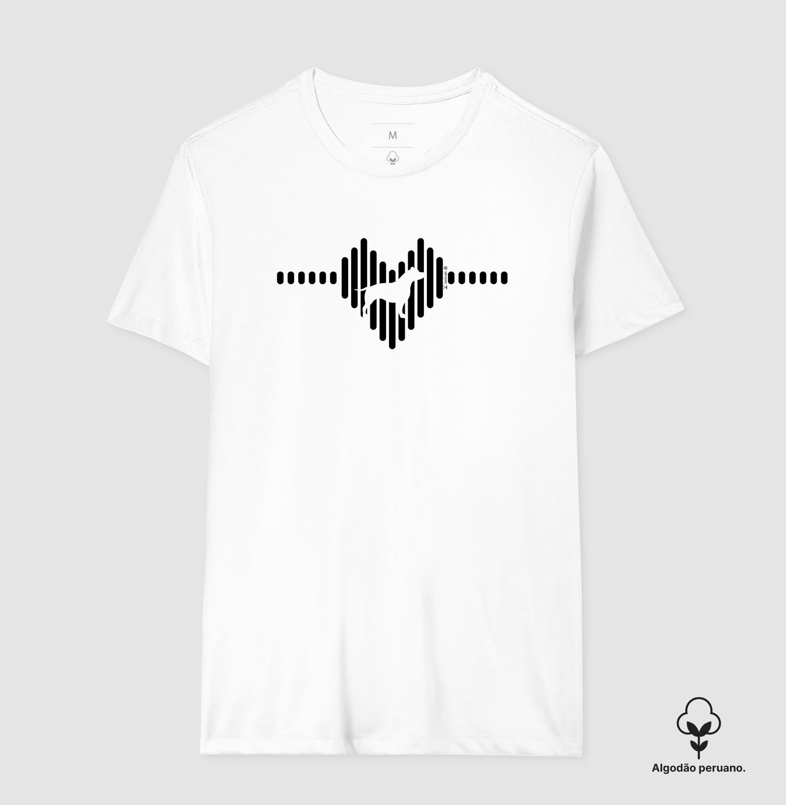 Camiseta Amstaff / INCA SOFT - Coleção Coração