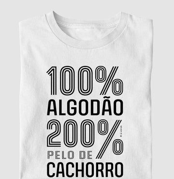 Camiseta 200% pelo de Cachorro - Coleção AFETO