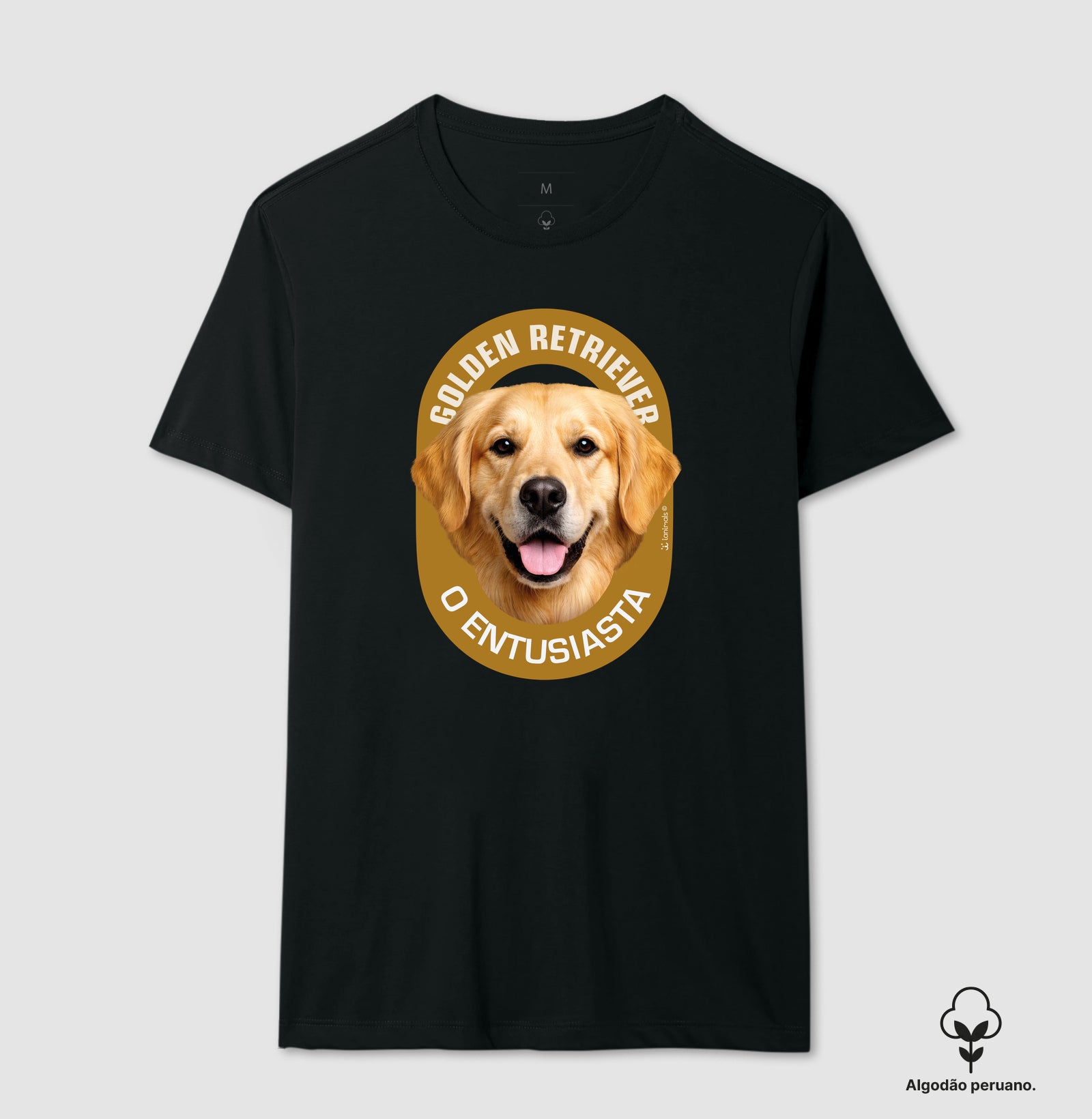 Camiseta INCA SOFT - Golden Retriever O Entusiasta - Essência