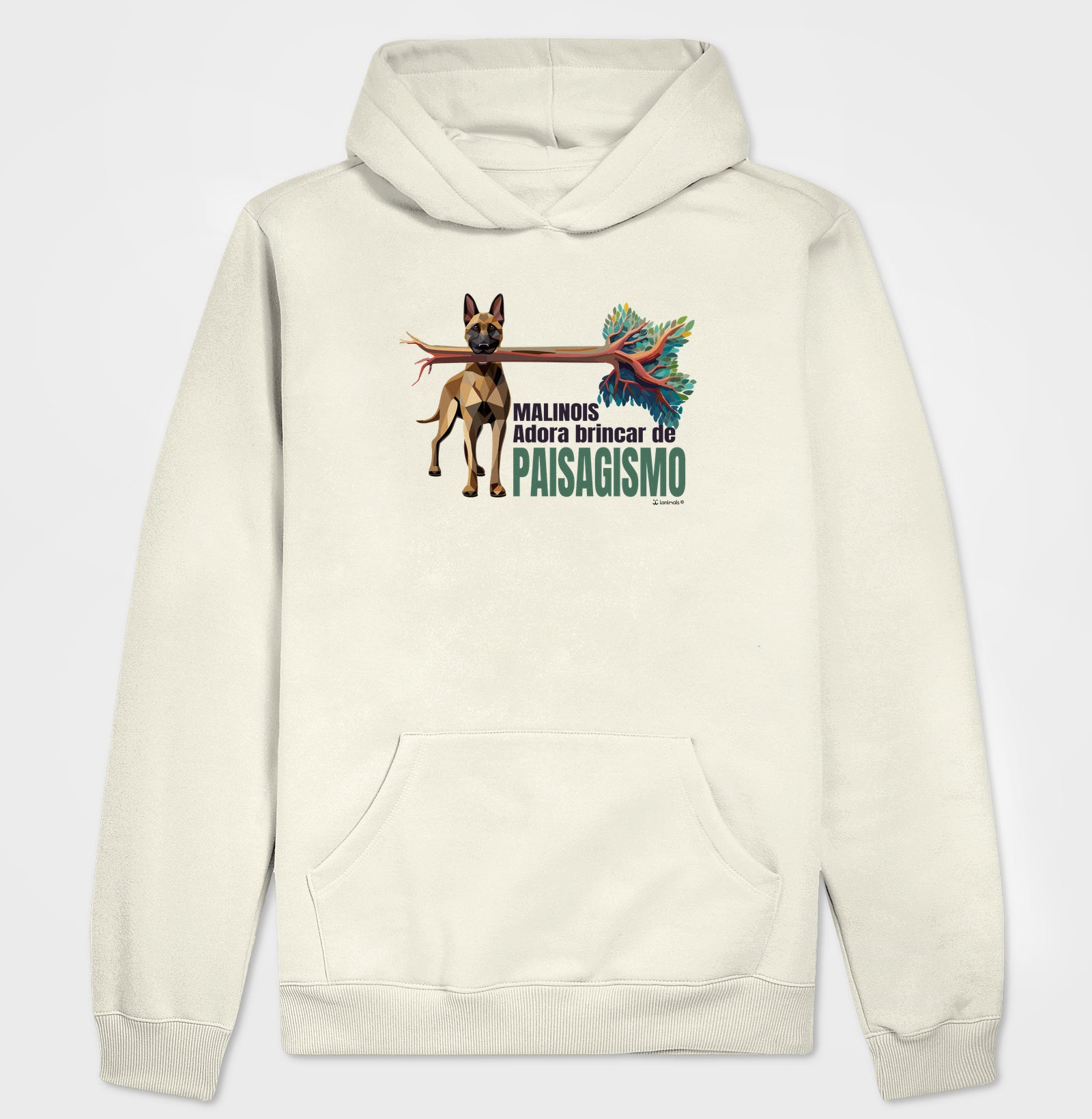 Moletom com Capuz Malinois Paisagismo - Essência
