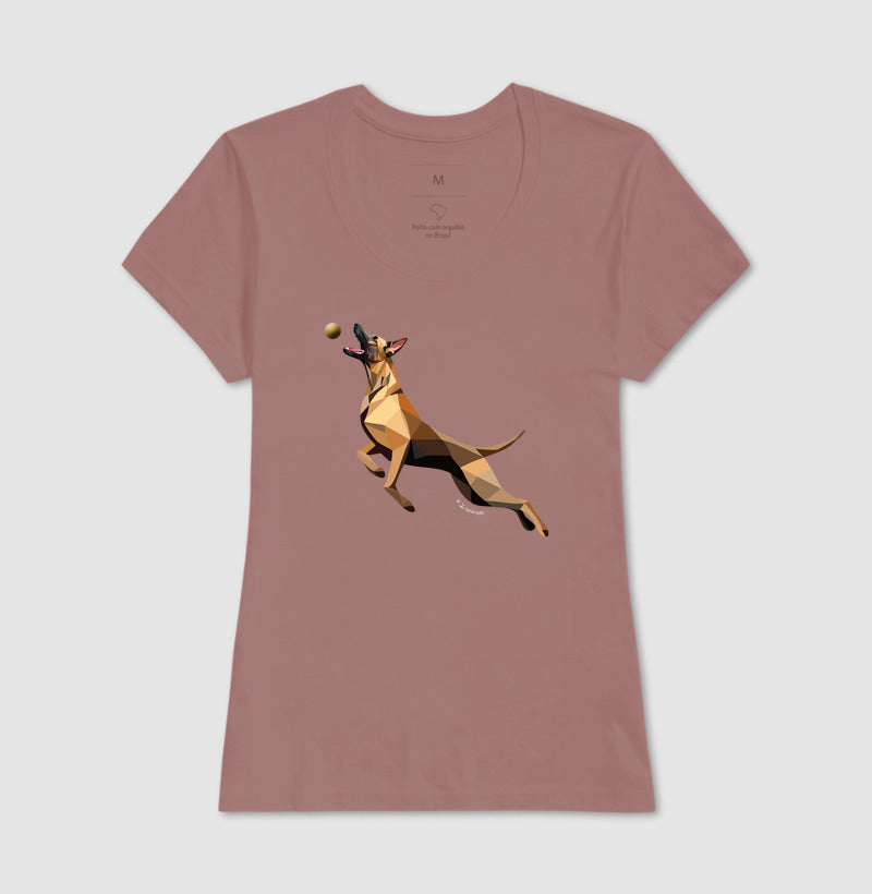 Camiseta Malinois O Pulo - Perfil/Geoma