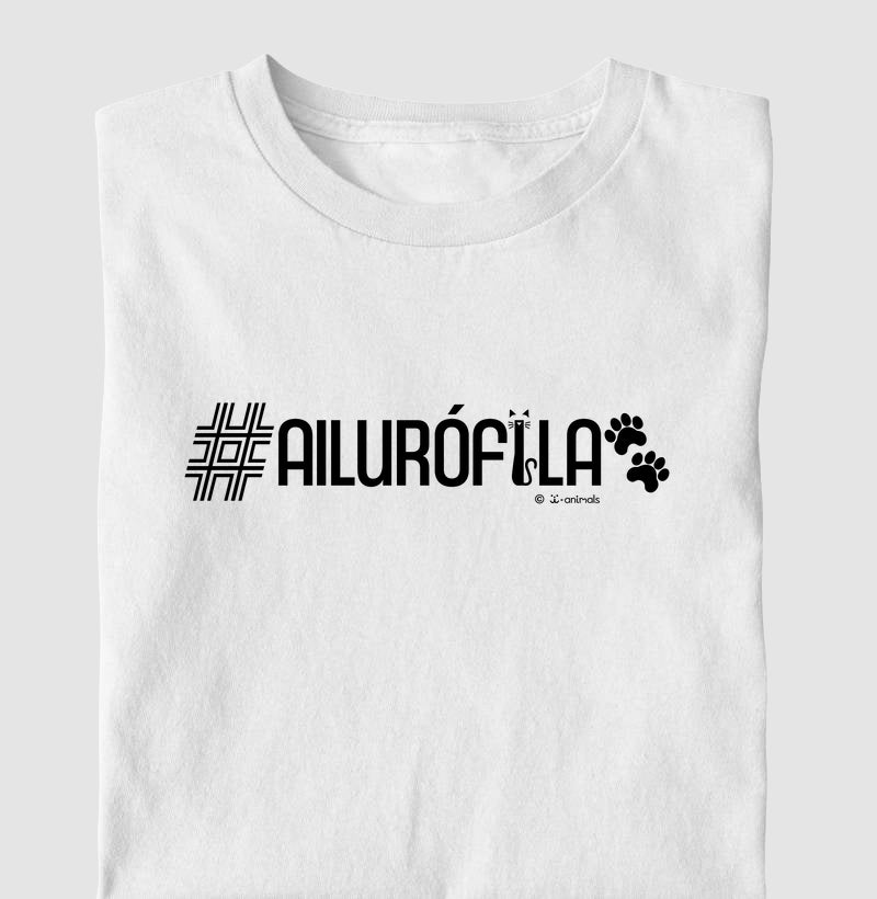 Camiseta #Ailurófila - Coleção AFETO