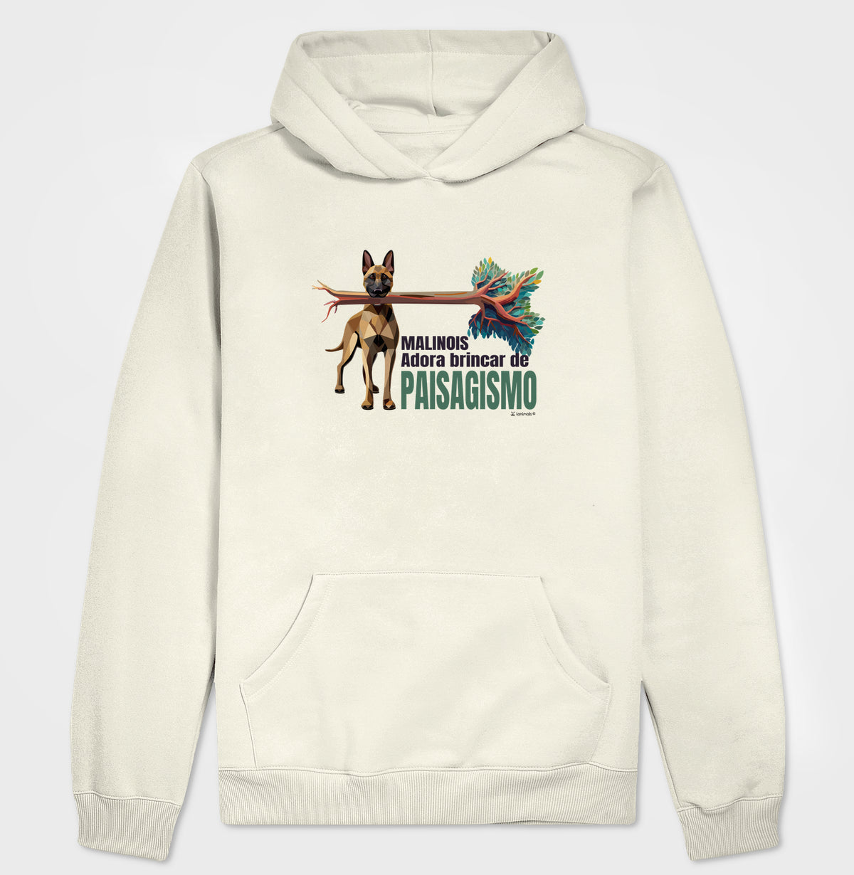 Moletom com Capuz Malinois Paisagismo - Essência