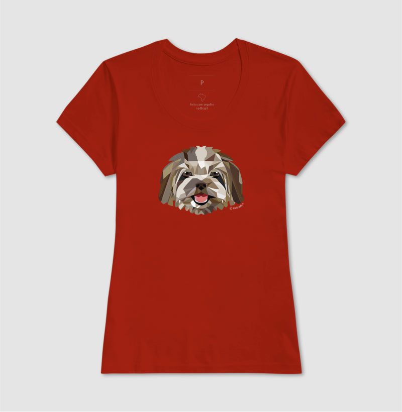 Camistea Shih Tzu Castanho - Geoma