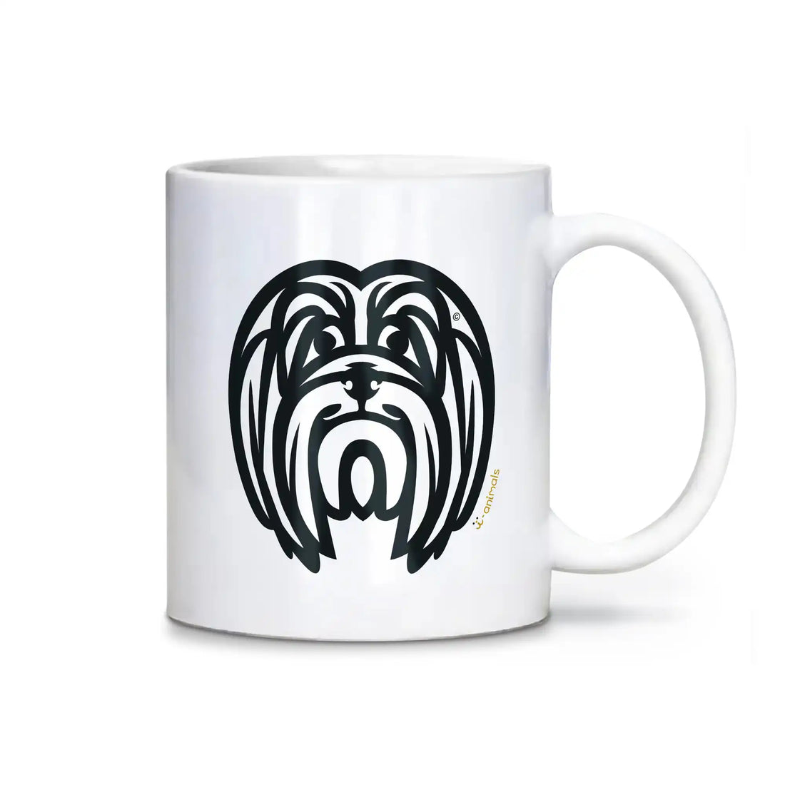 Caneca Lhasa Apso - Tribal i-animals