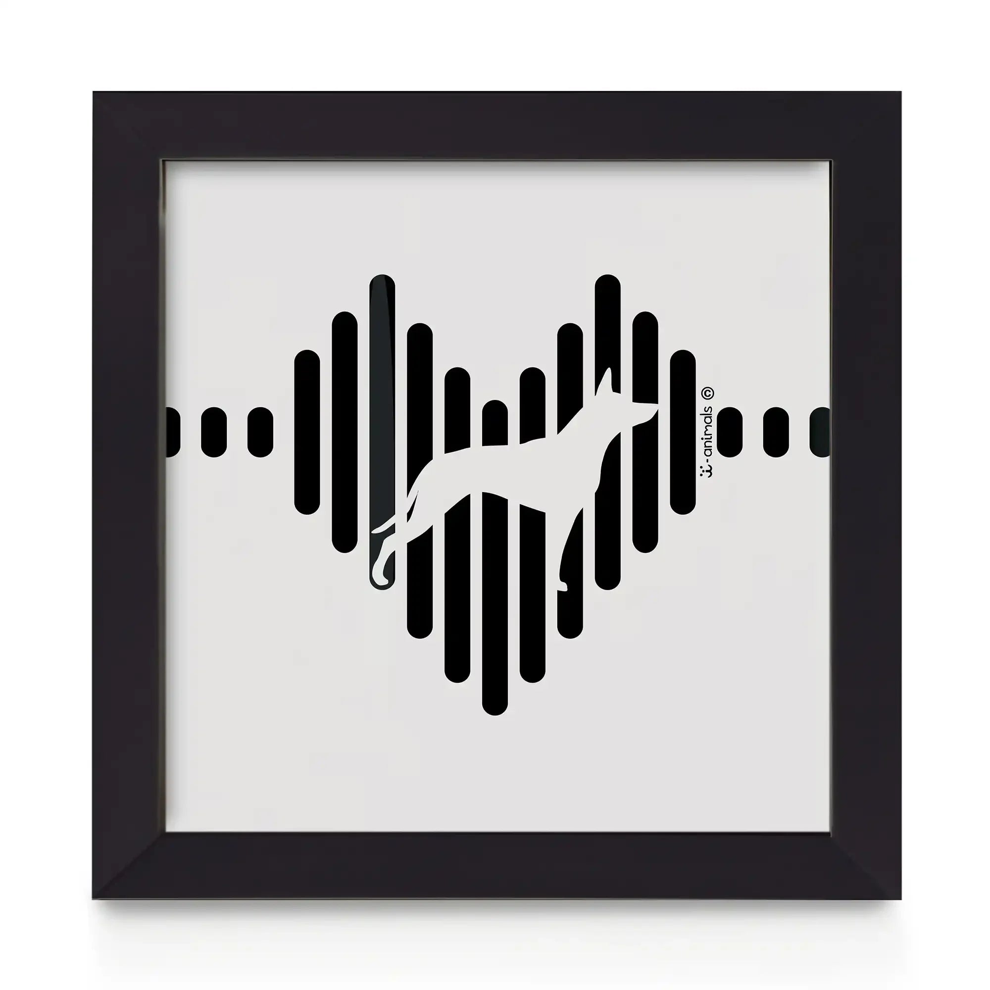Quadro decorativo Malinois - Coração