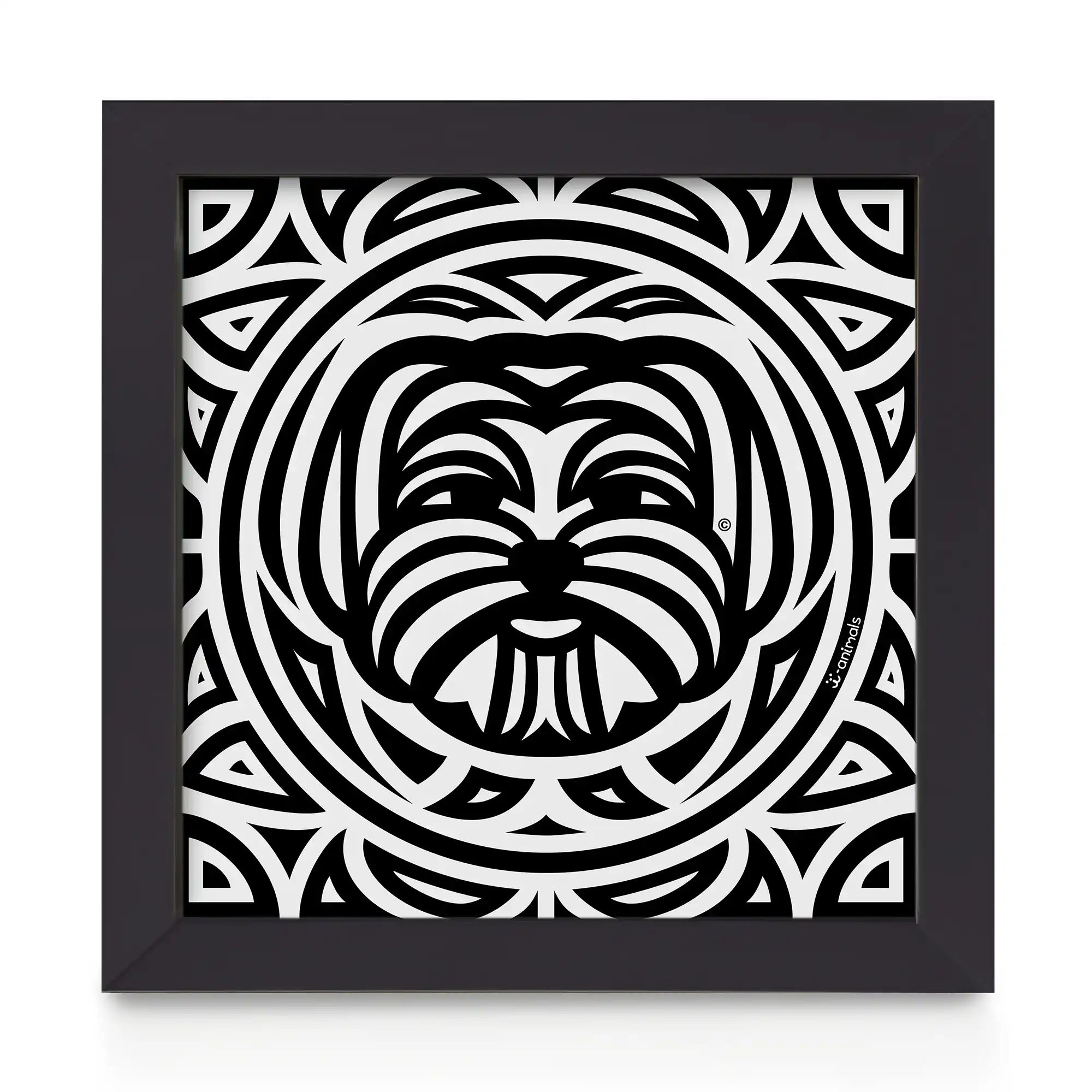 Quadro decorativo Maltes - Total - Tribal