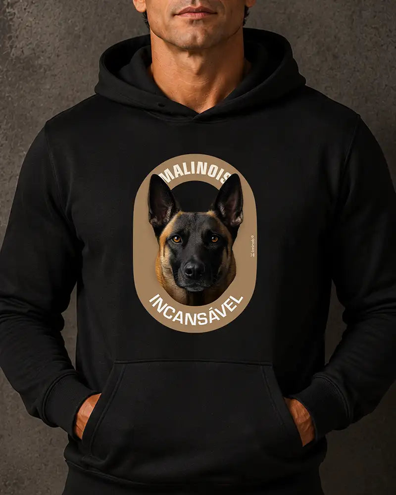 Moletom com Capuz Malinois Incansável - Essência