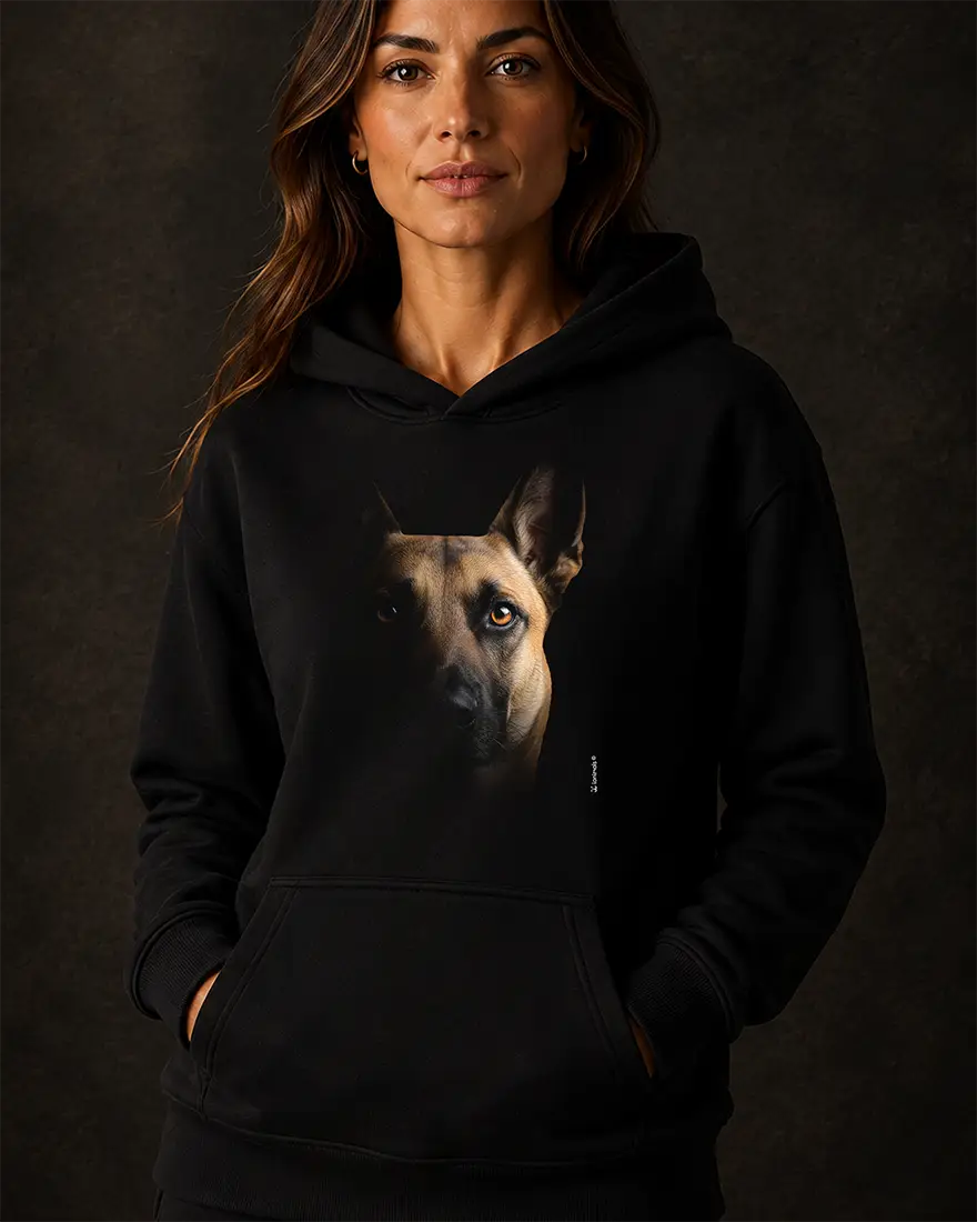 Moletom com Capuz Malinois - Retrato