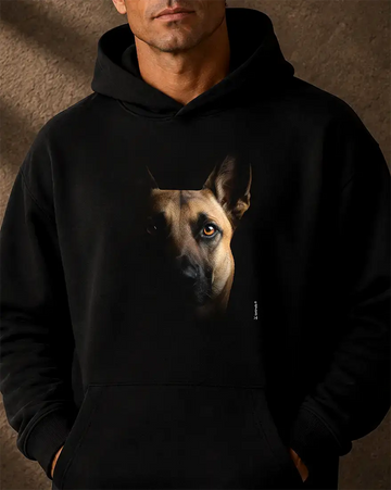 Moletom com Capuz Malinois - Retrato