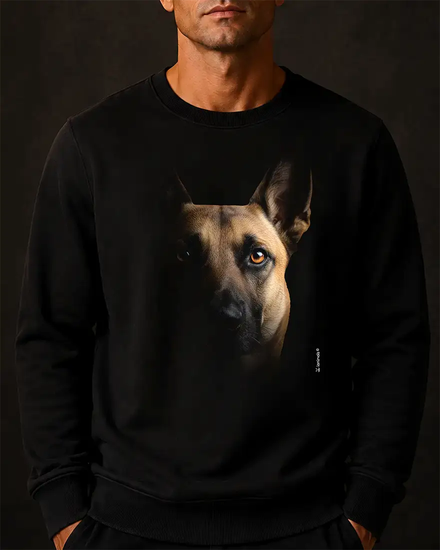 Moletom Suéter Malinois - Retrato