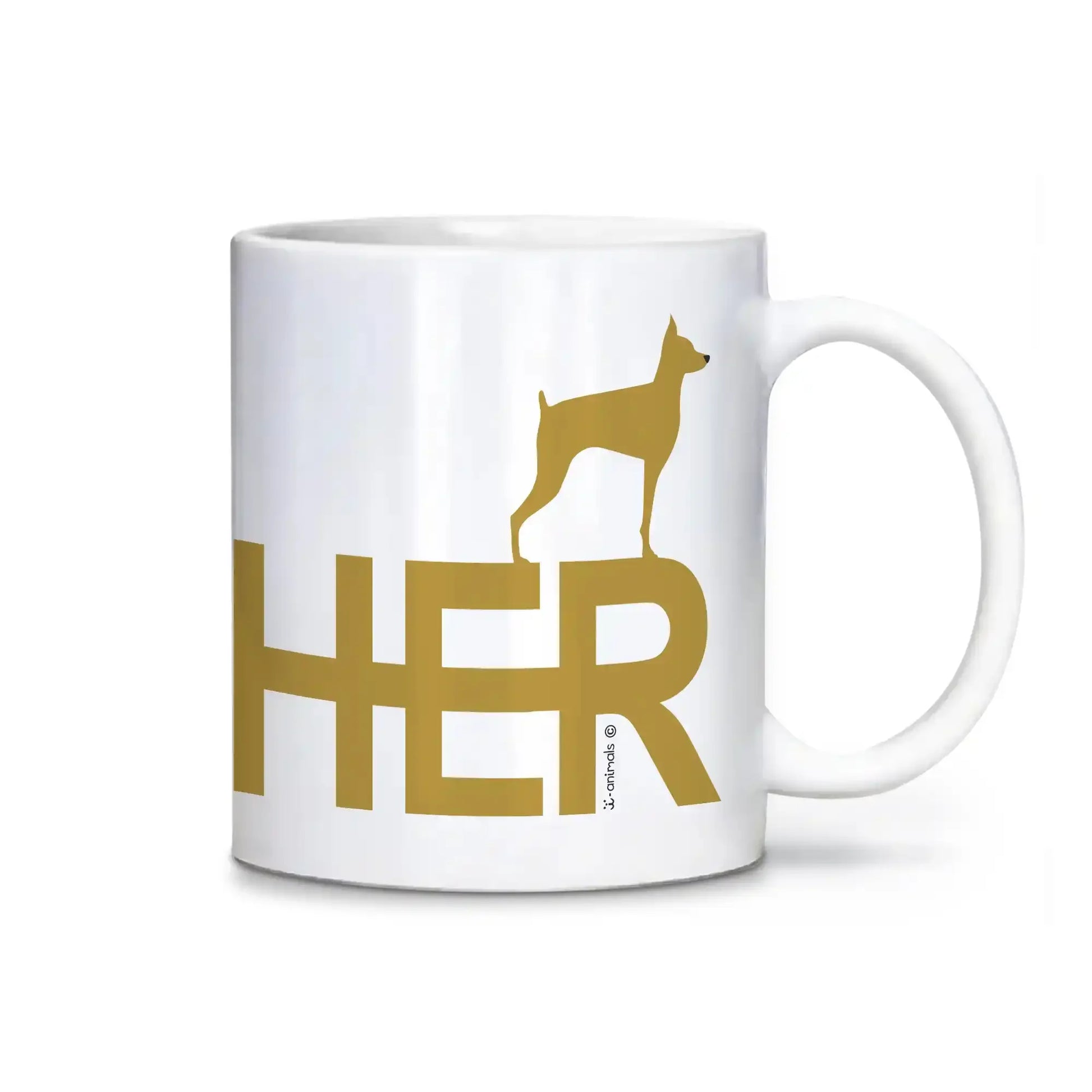 Caneca Pinscher - Identidade i-animals