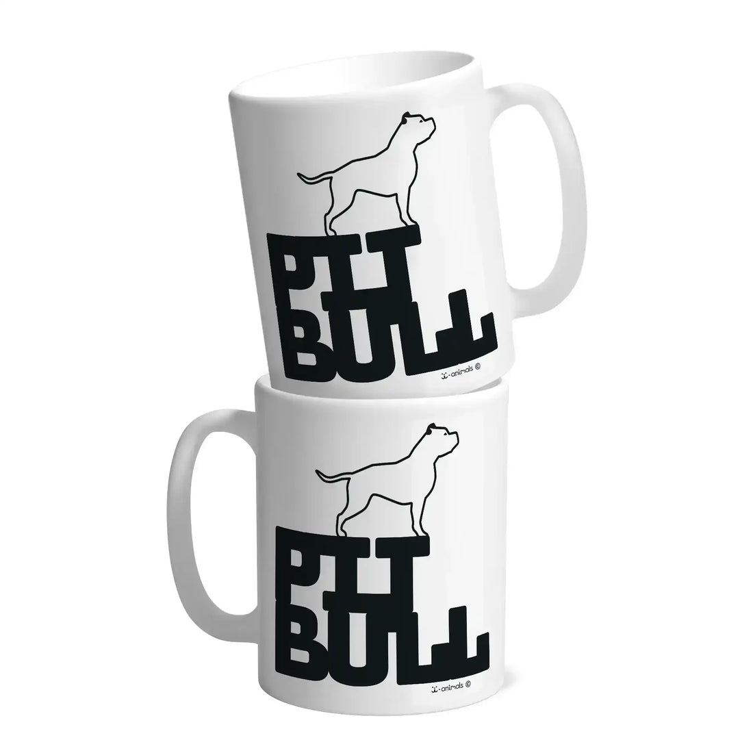 Caneca Pit bull - Identidade i-animals