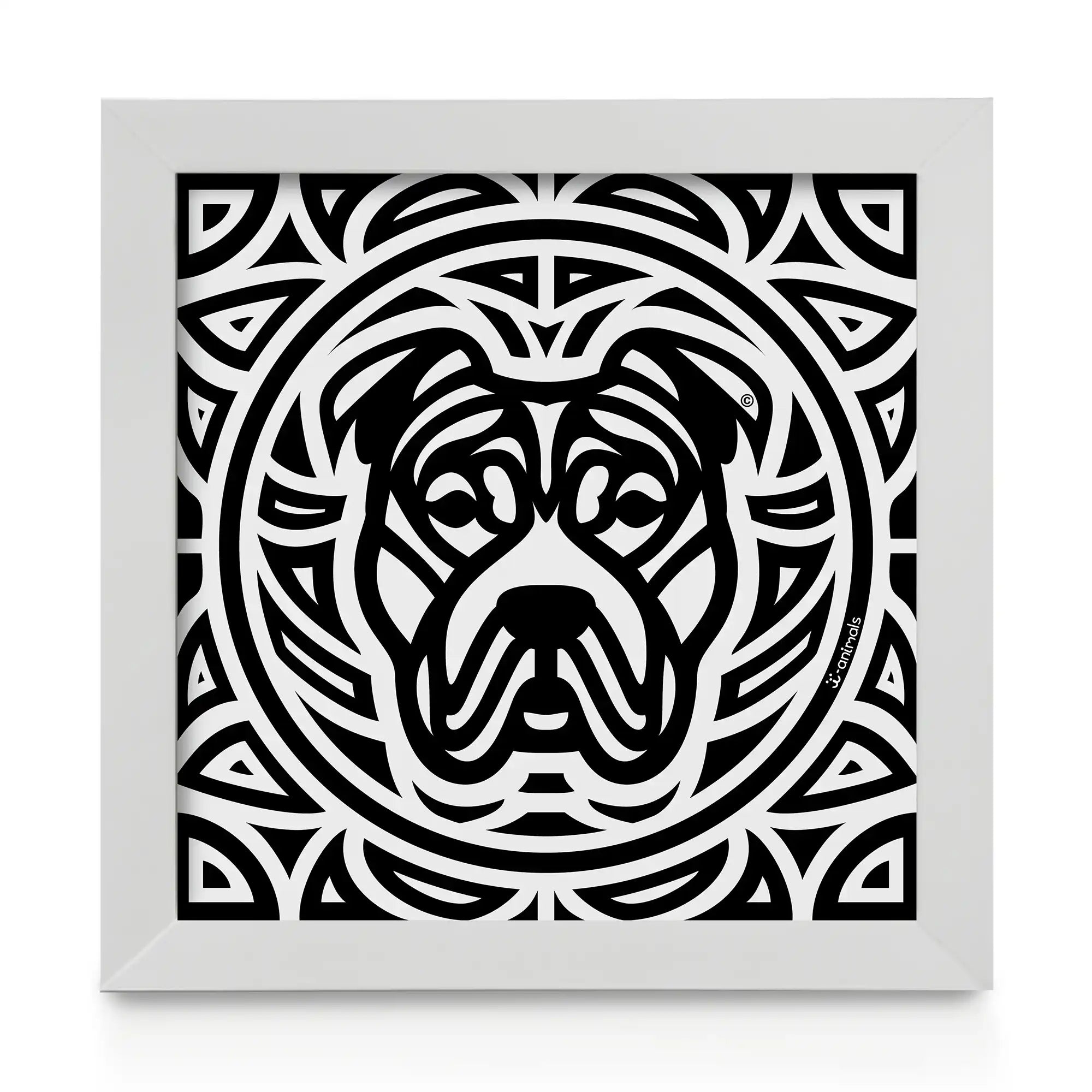 Quadro decorativo Pit - Total - Tribal