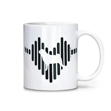 Caneca Pug - Coração i-animals