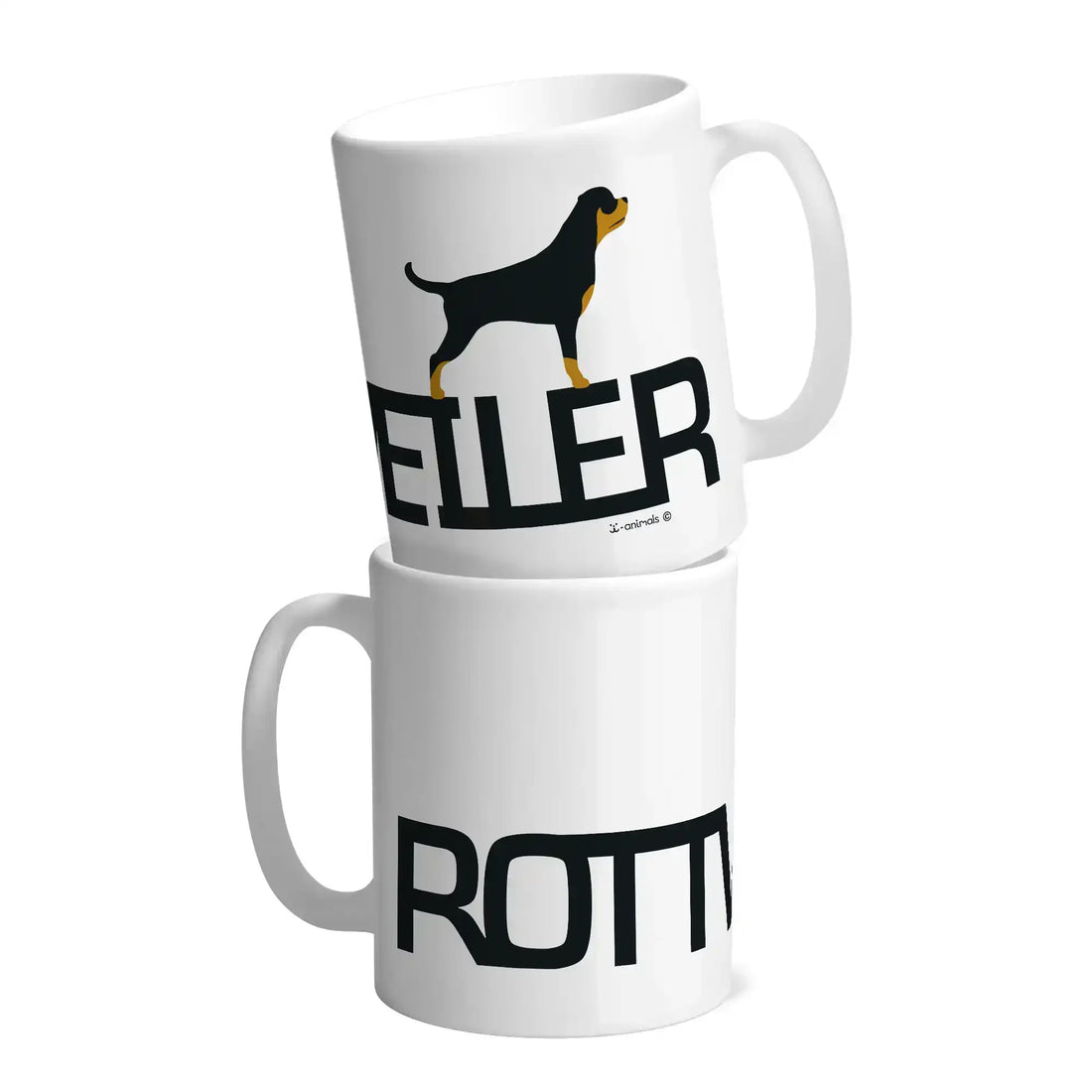 Caneca Rottweiler - Identidade i-animals